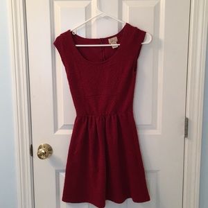 Girls’ Maroon Dress
